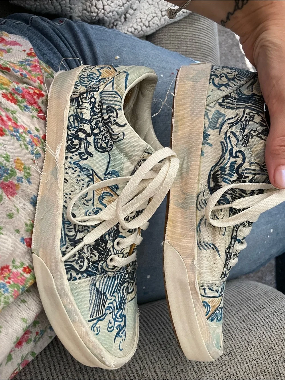 Vans Van Gogh Museum Amsterdam collab “Vineyard” limited edition sneakers - Picture 3 of 13